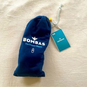 NWT Bombas Gripper Slippers - Navy